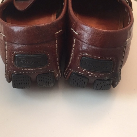 Bragano Men’s Brown Buckle Loafers Size 9.5 Made In  Italy - Picture 5 of 8